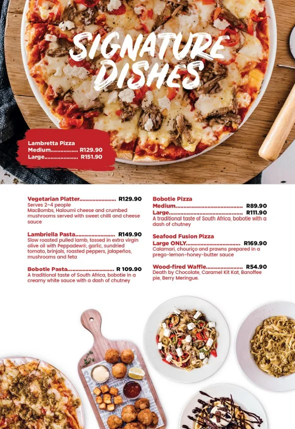 Mimmos Menu & Updated Prices in South Africa 2024