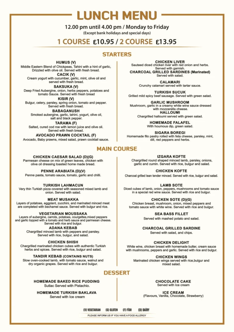 Marble Restaurant Menu & Updated Prices in South Africa 2024
